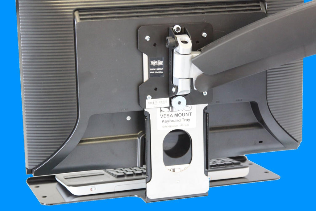 Aluminum Keyboard Mounting Bracket for VESA Monitors N8557
