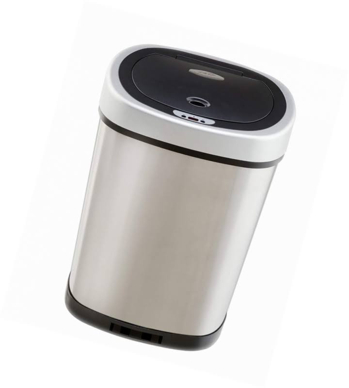 13 Gal 50L & 2 Gal 8L Stainless Trash Can Combo Set V7644
