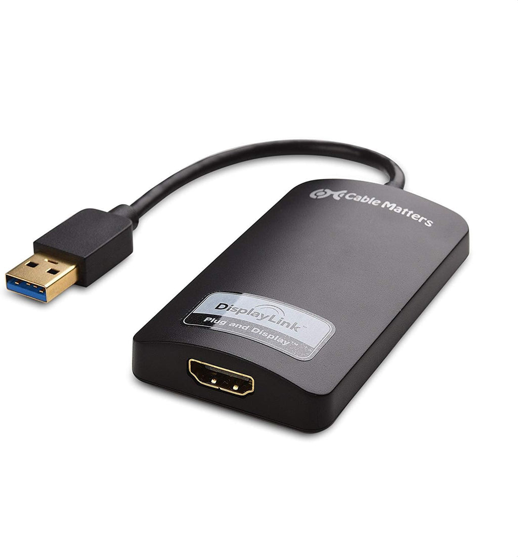 SuperSpeed USB 3.0 to HDMI Adapter in Black H410526