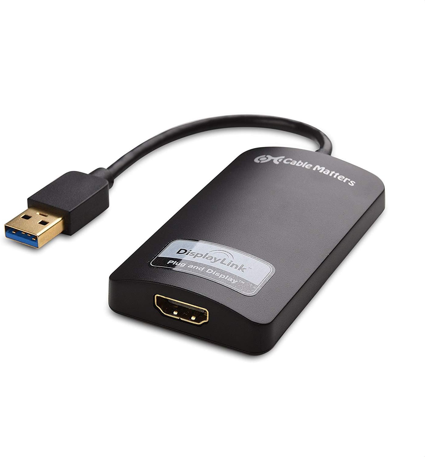 SuperSpeed USB 3.0 to HDMI Adapter in Black H410526