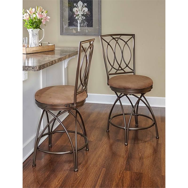 Bronze Metal Counter Stool N5243