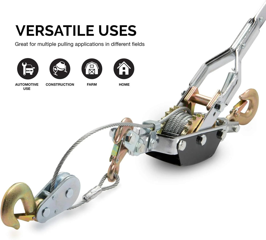 5-Ton Come Along Winch with Dual Gears U6018