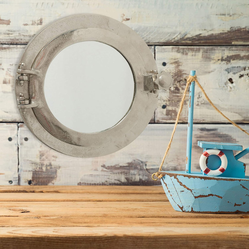 Nautical Porthole Mirror, 10.75 Inches in Diameter I80896