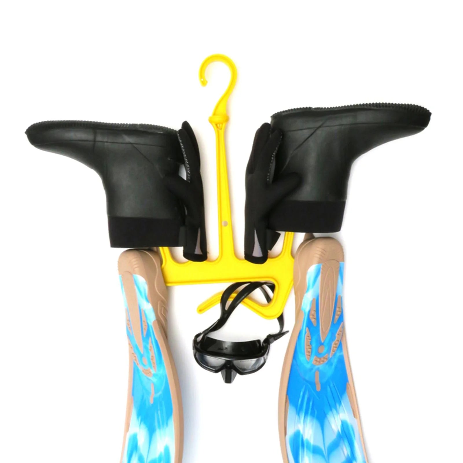 Yellow Fast Drying Dive Boots Hangers H873521