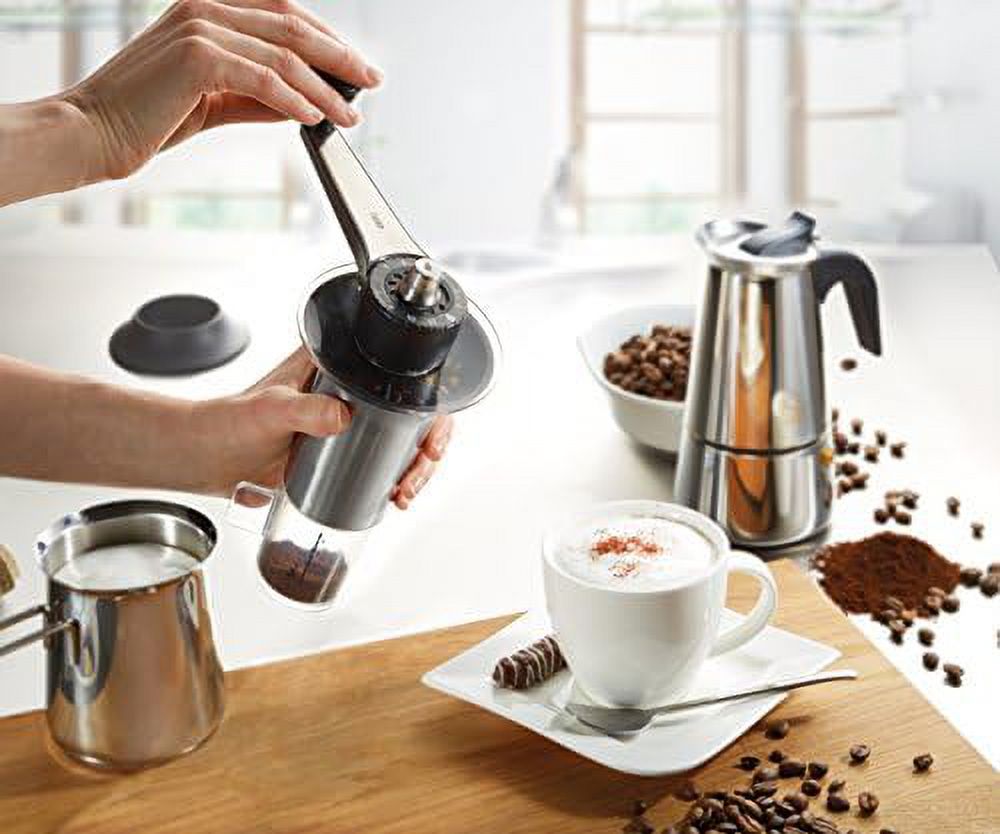 Handheld Coffee Grinder With Adjustable Ceramic Grinding Gear G8613