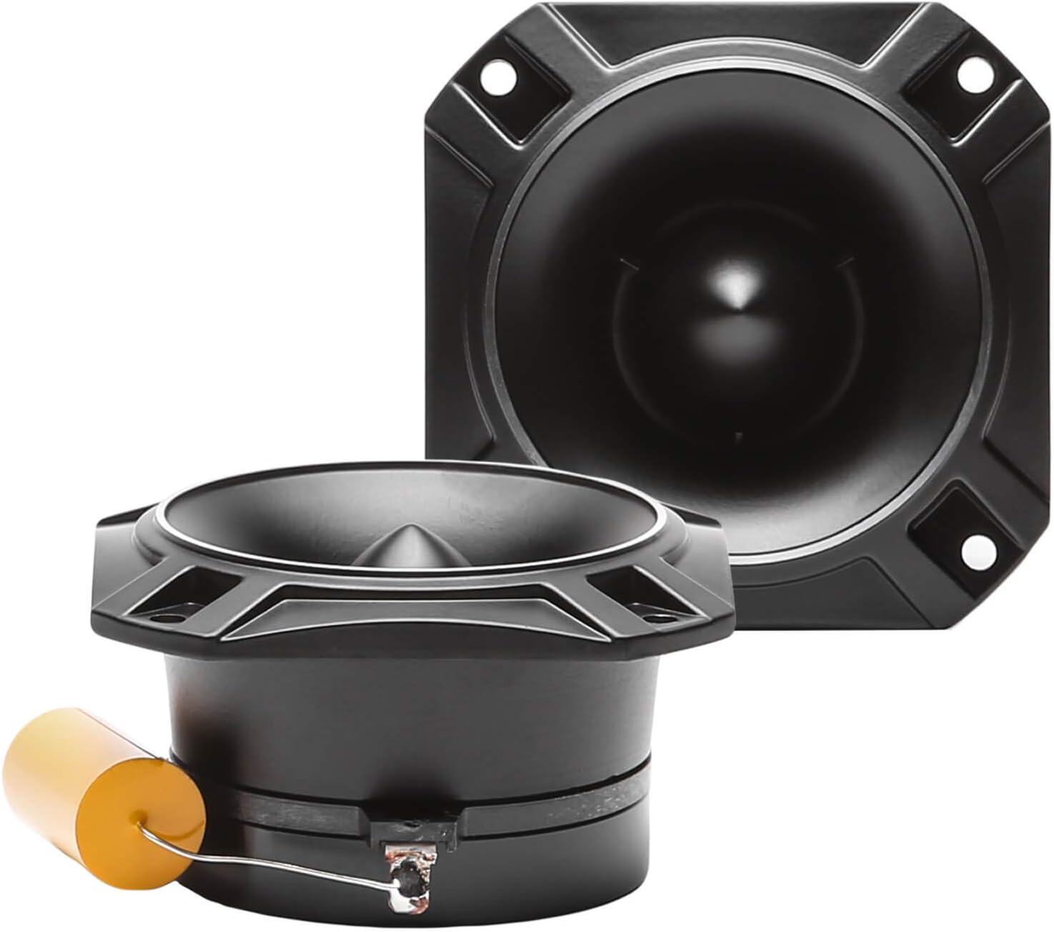 1.75-Inch 400 Watt Aluminum Bullet Super Tweeters, Pair Pack of 2 E668