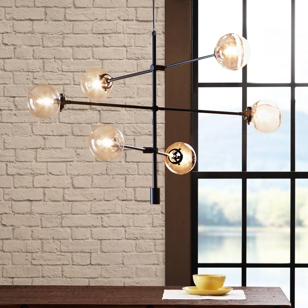 Bronze Sputnik Chandelier T776