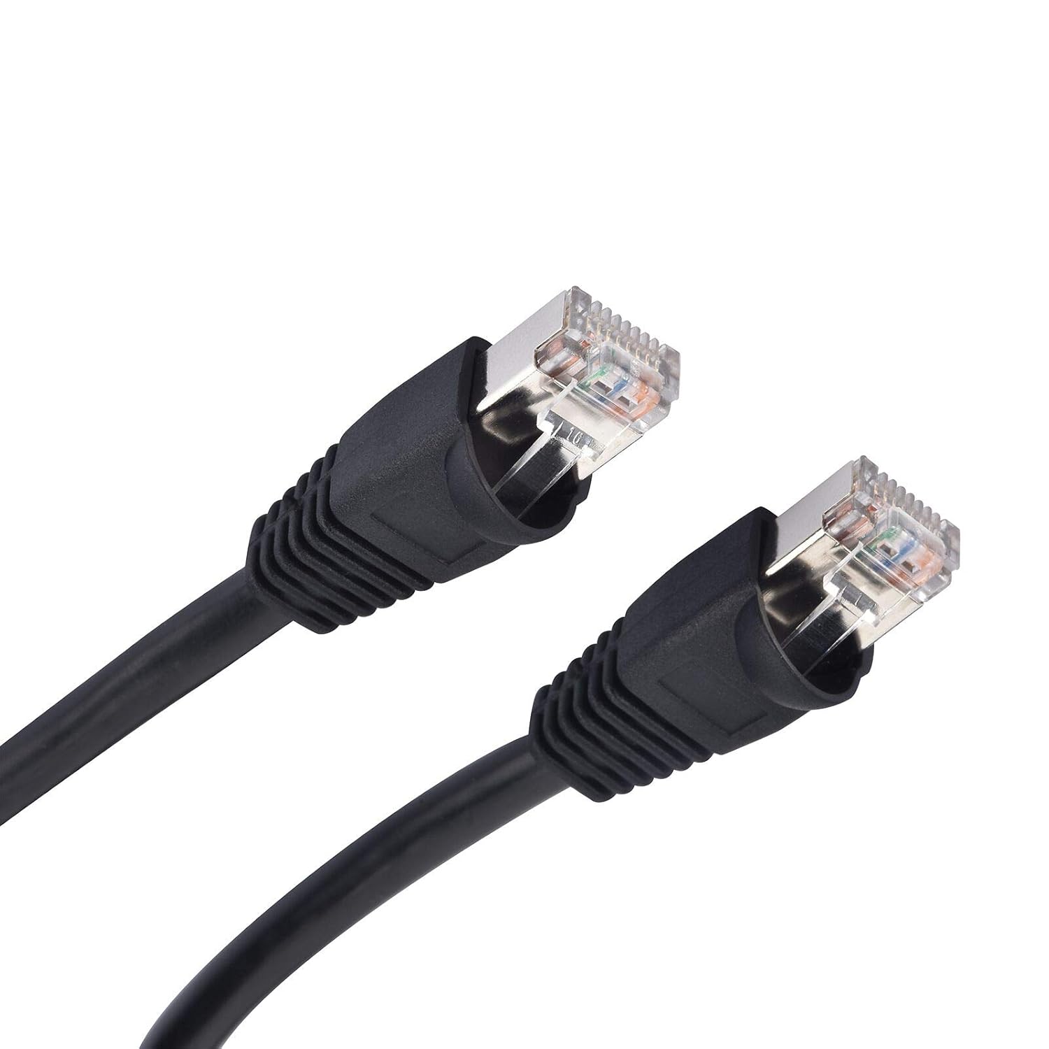 Outdoor Shielded Cat5e Ethernet Cable 200ft RJ45 Connector V729286