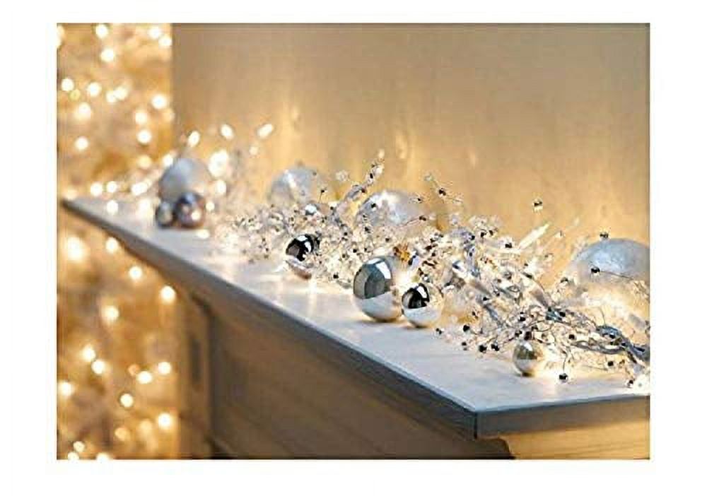 100 Constant On Clear Bright Indoor Lights Garland M5346