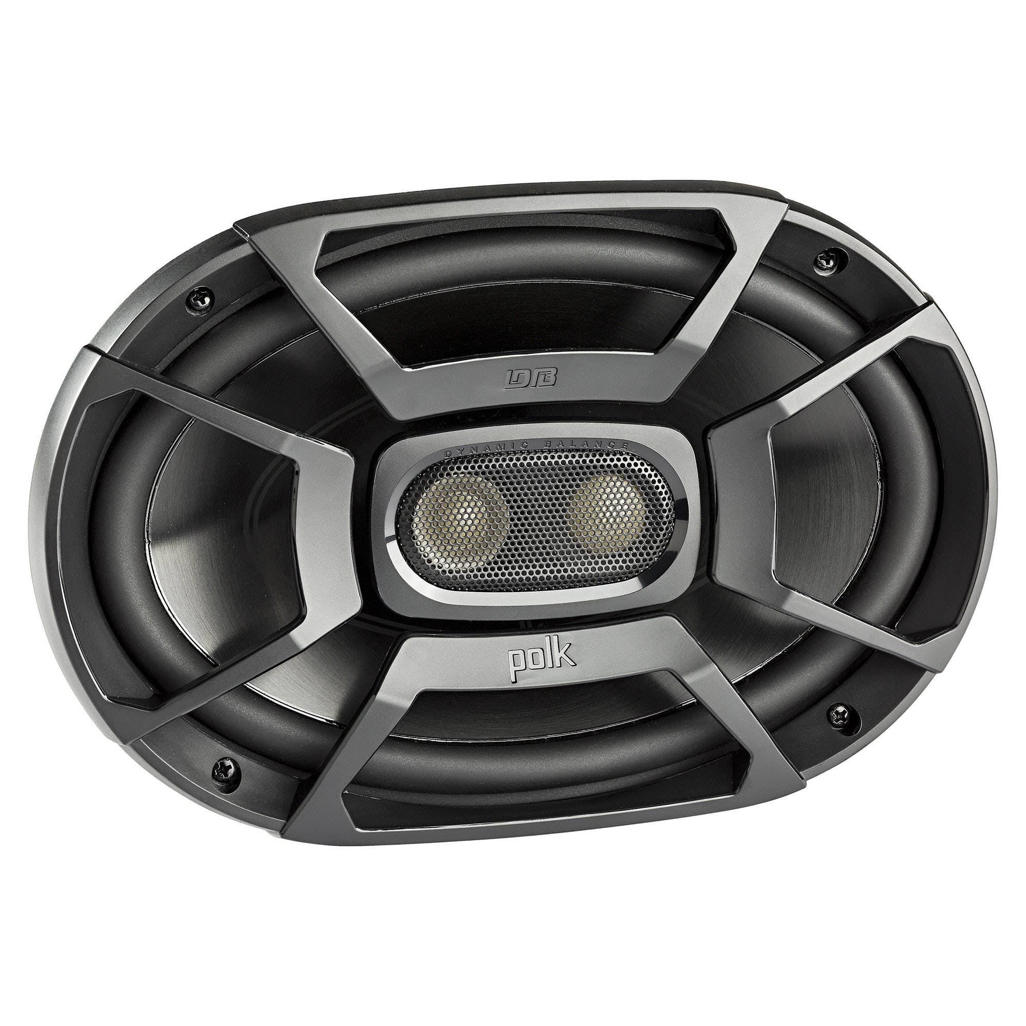 Polk 6x9 450W 3 Way Marine Speakers + Rockford Fosgate 6.5 90W Car Speakers M8566