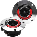 1.75-Inch 400 Watt Aluminum Bullet Super Tweeters, Pair Pack of 2 E668