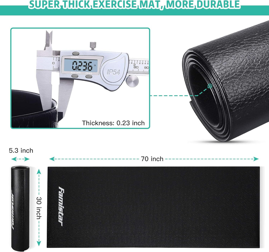 70"x30" Exercise Bike Mat Pack of 2 P667923