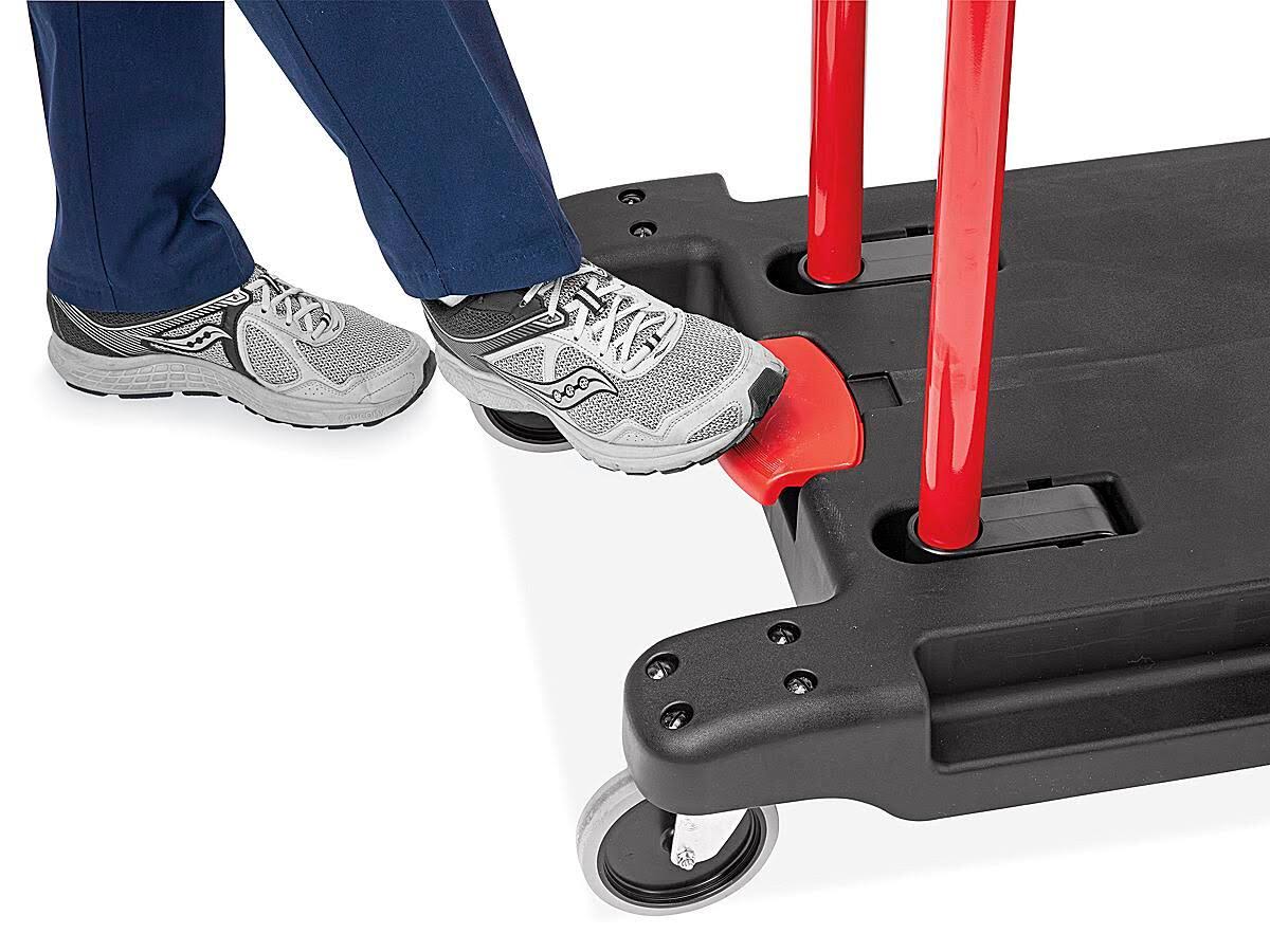 Black Two Shelf Utility Cart K506356