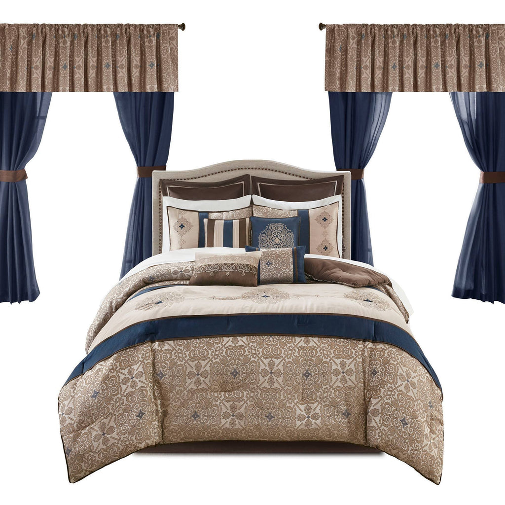 24 Piece Cal King Room in A Bag X8132