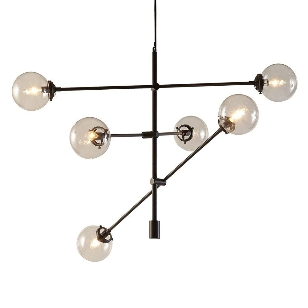 Bronze Sputnik Chandelier T776