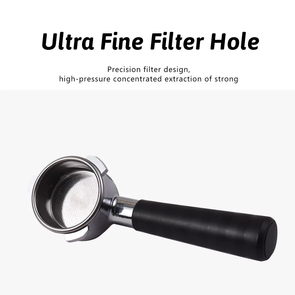 54mm Bottomless Naked Portafilter with 3 Ears Stainless Steel Replacement Parts Basket R26508