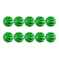 10pcs Inflatable Watermelon Beach Balls W44233