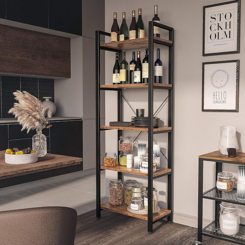 4-Tier Ladder Shelf Bookcase S60092