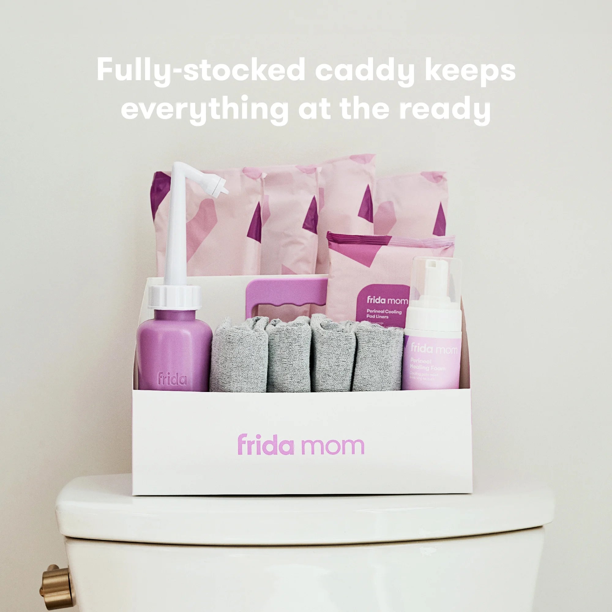 7 Count Postpartum Care Recovery Kit with Peri Bottle and Disposable Underwear W999