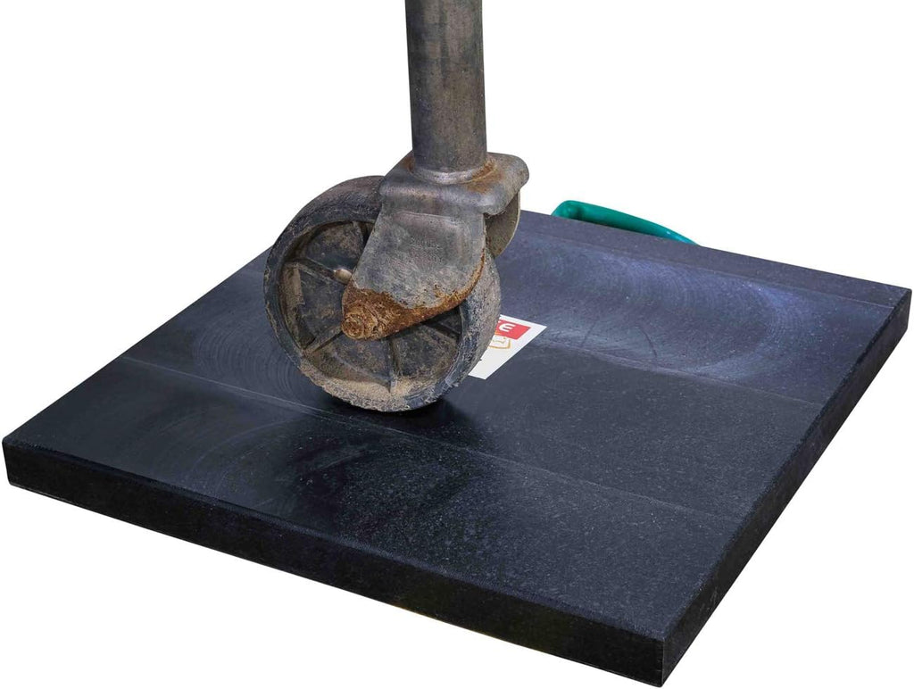 Outrigger Pad 30" x 30" x 2" Thick, 47 Ton Capacity, Black Q102125