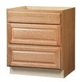 Pots and Pans Drawer Base Kitchen Cabinet in Medium Oak R76437