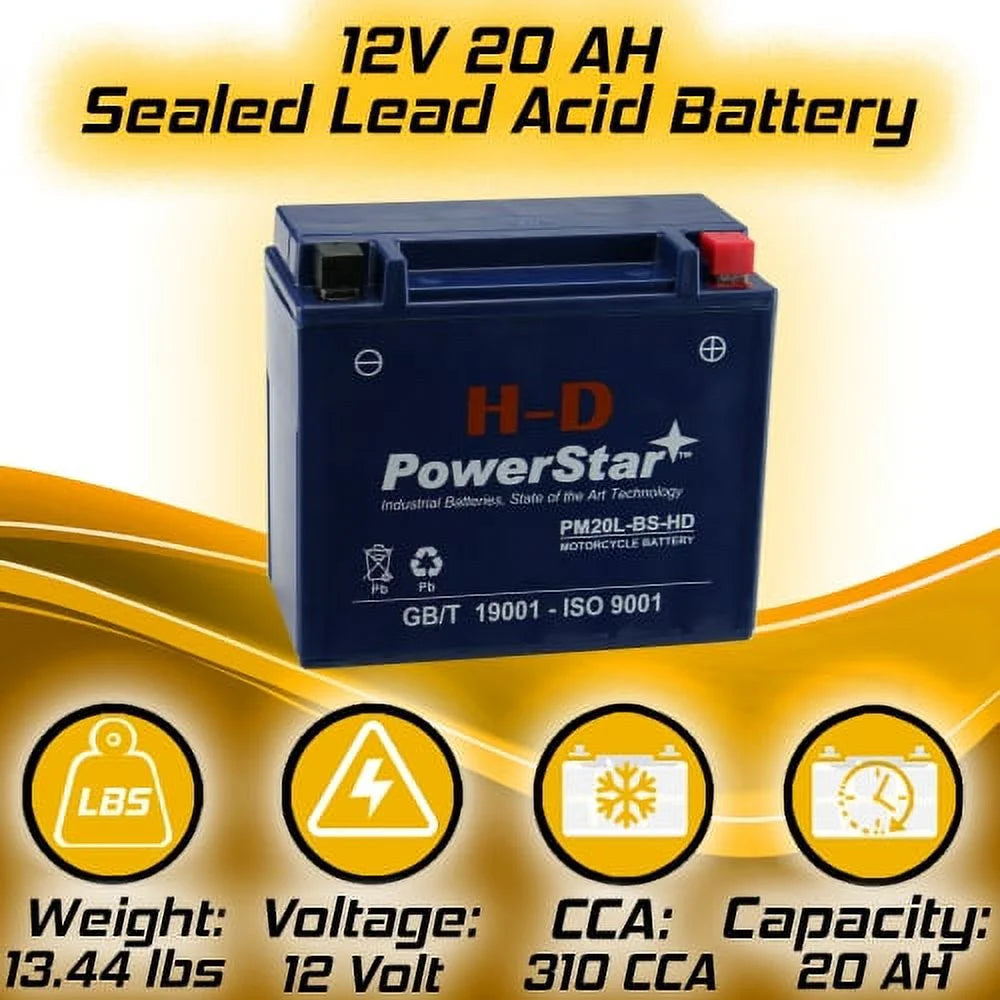 YTX20L-BS Battery P578110