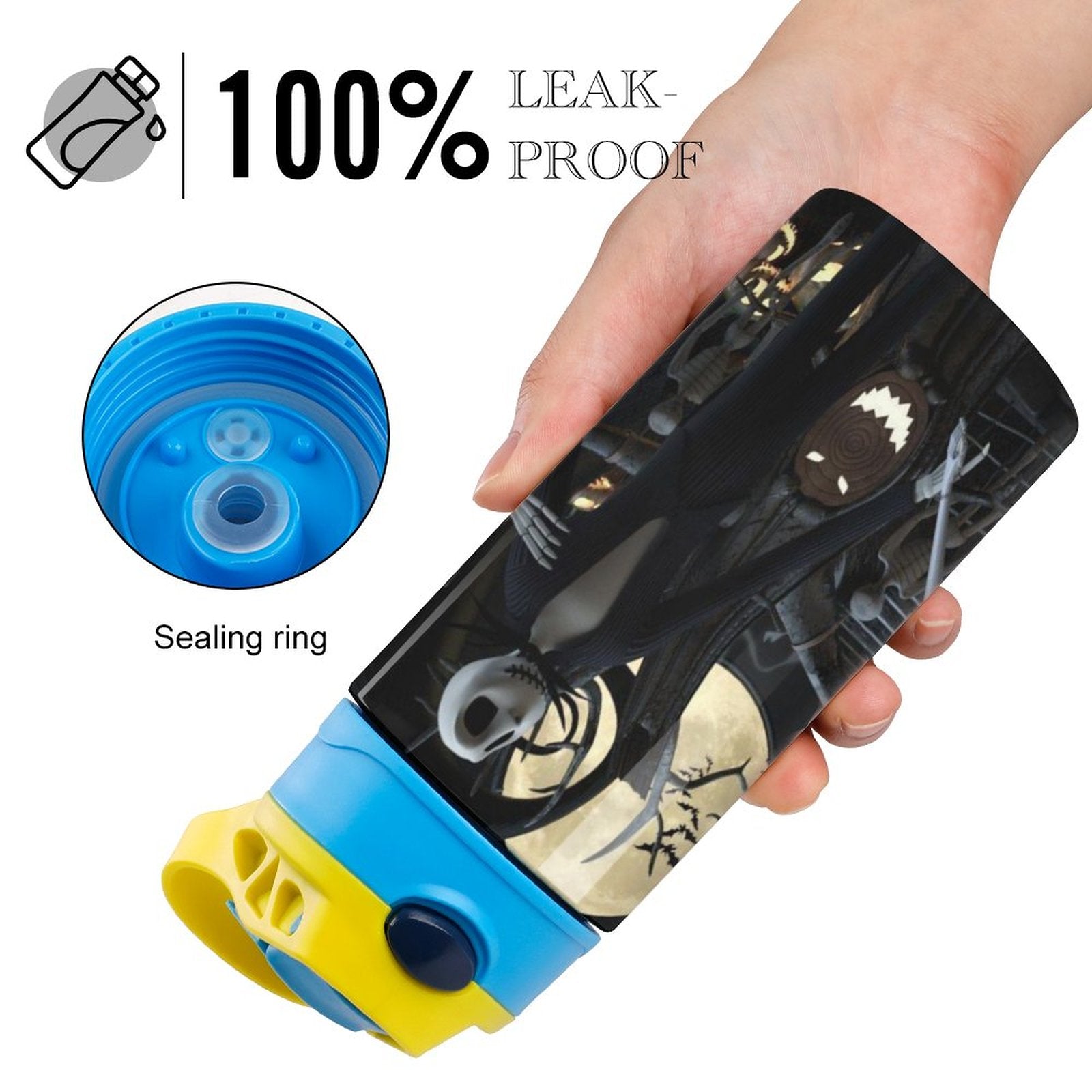 Insulated Stainless Steel Water Bottle With Straw L477