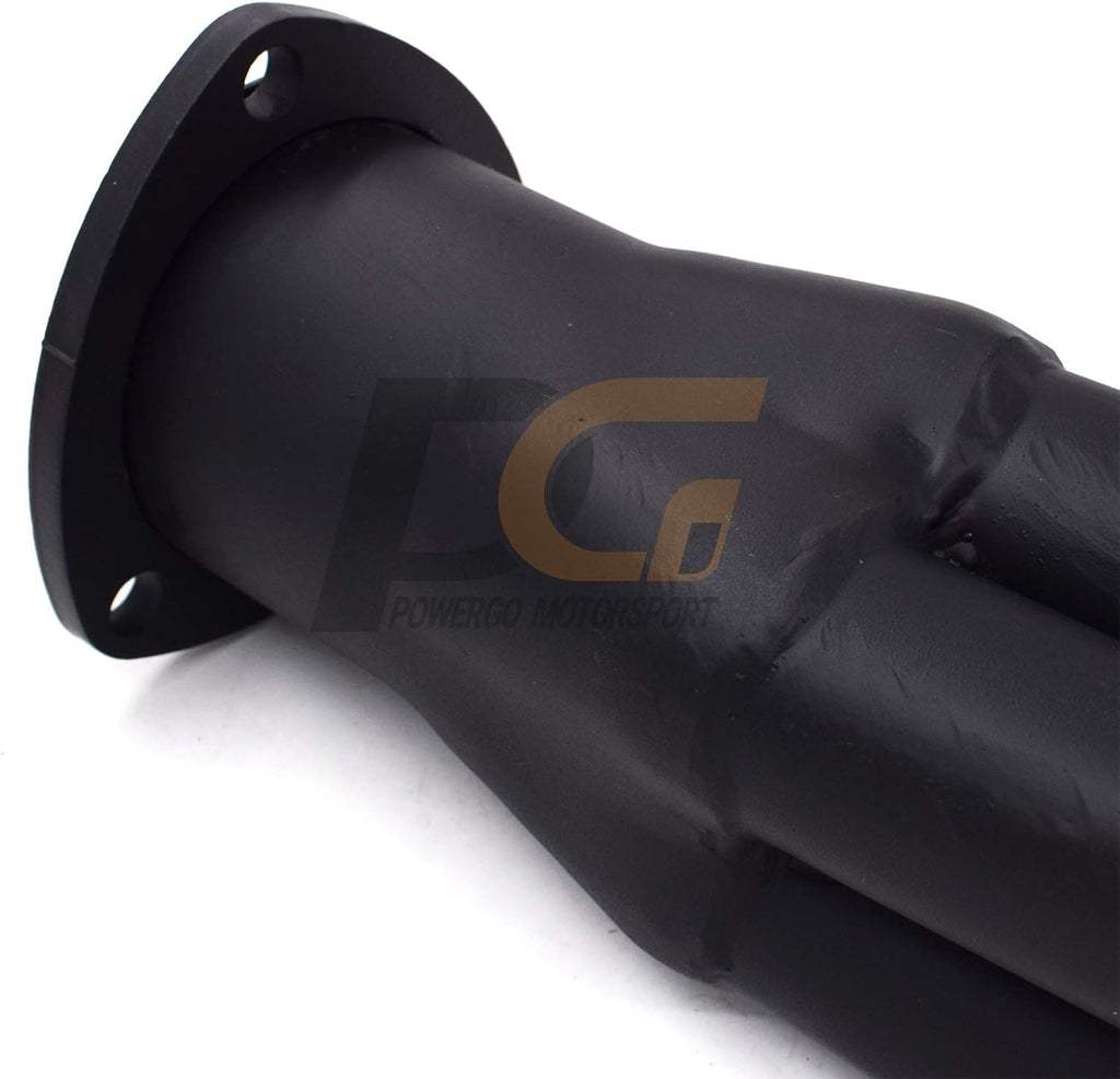Exhaust Headers 1-5/8 in. Mild Steel Hi-temp Black Paint V8 O3242