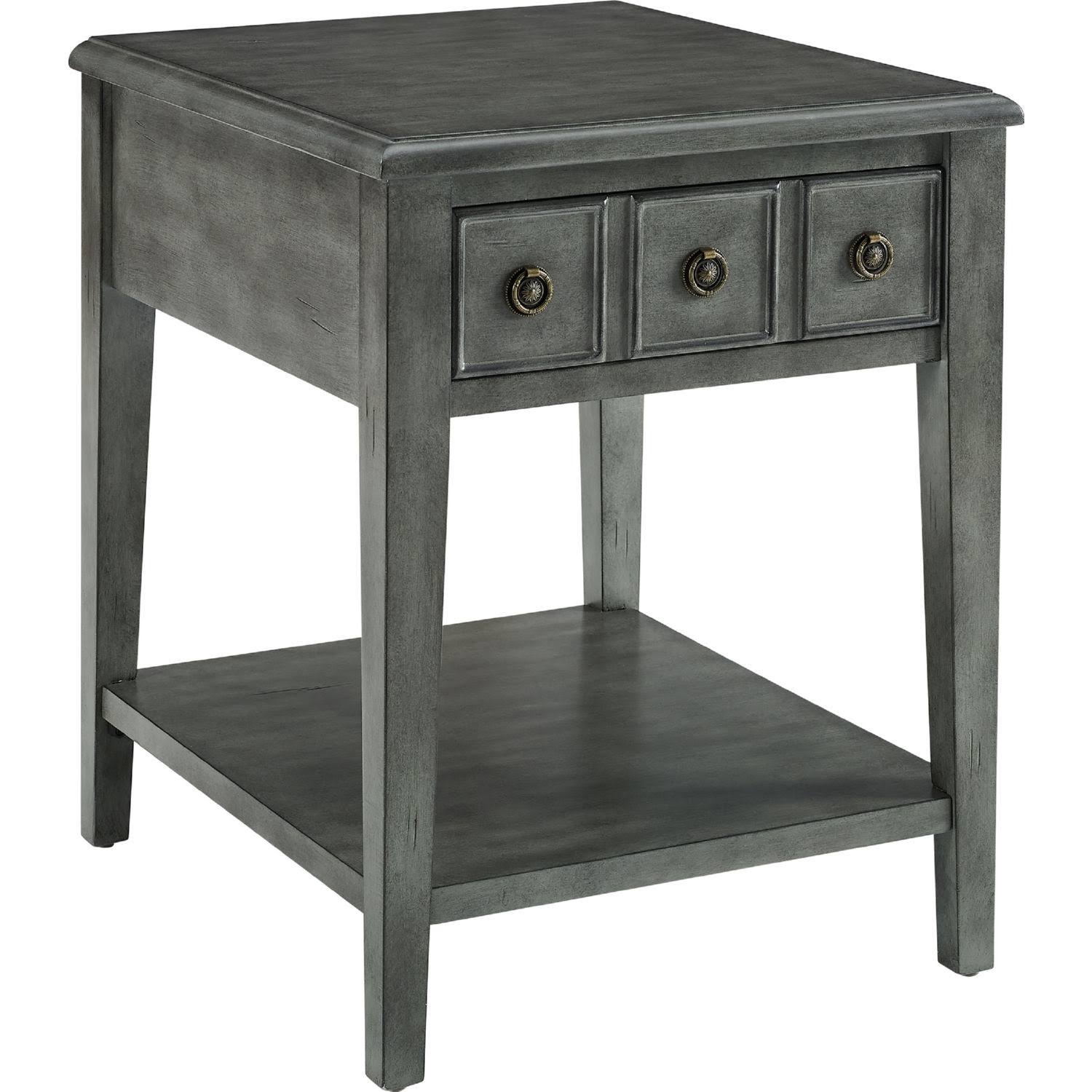 Gray Side Accent Table H309