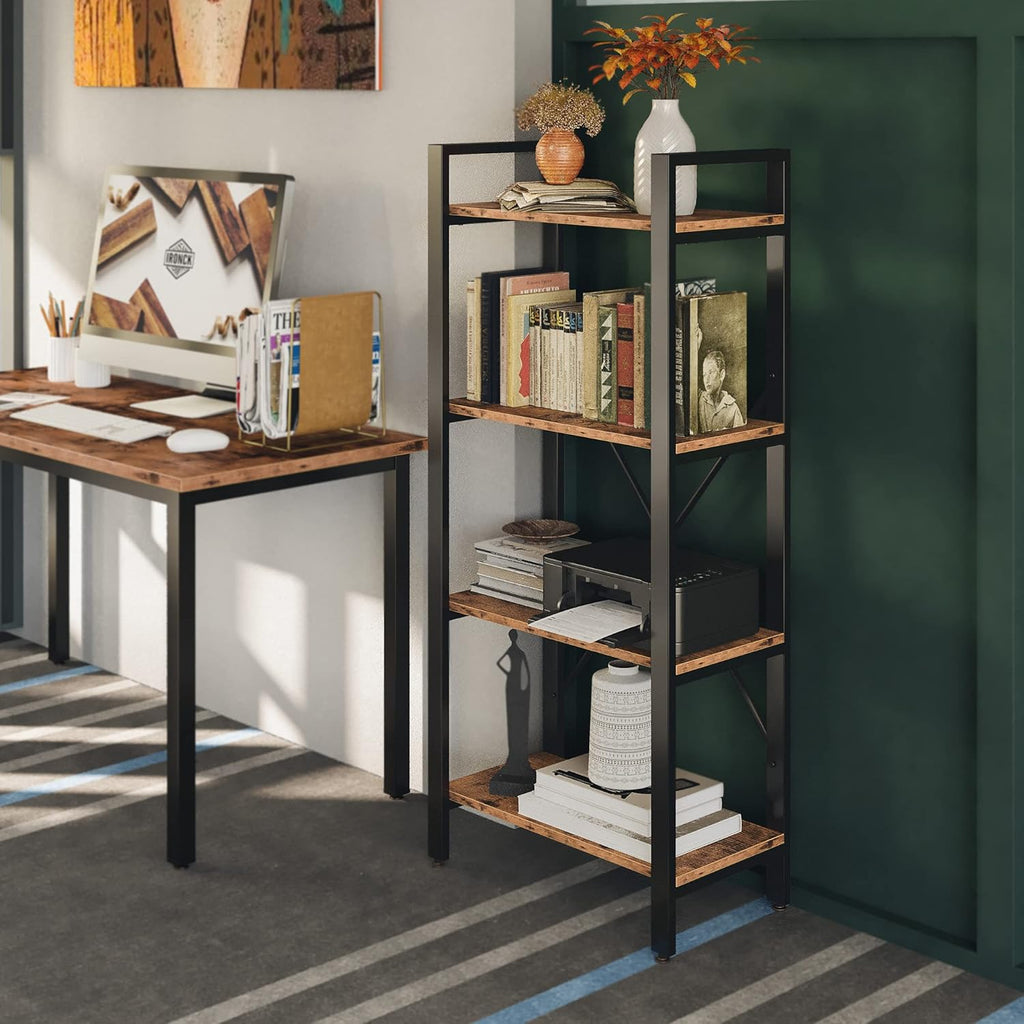 4-Tier Ladder Shelf Bookcase S60092