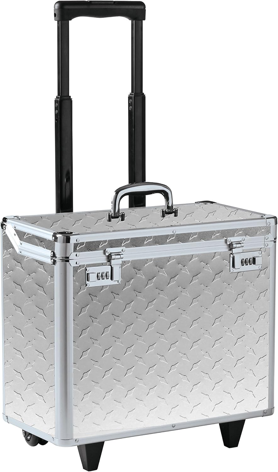 Locking Mobile Business Case, Letter Size, White O2569