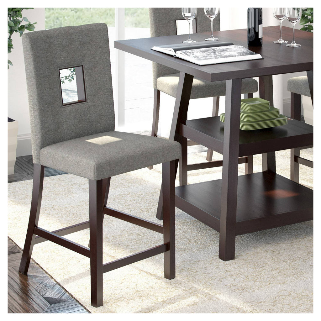 Fabric Hardwood Chair (Pack of 2) Z555217