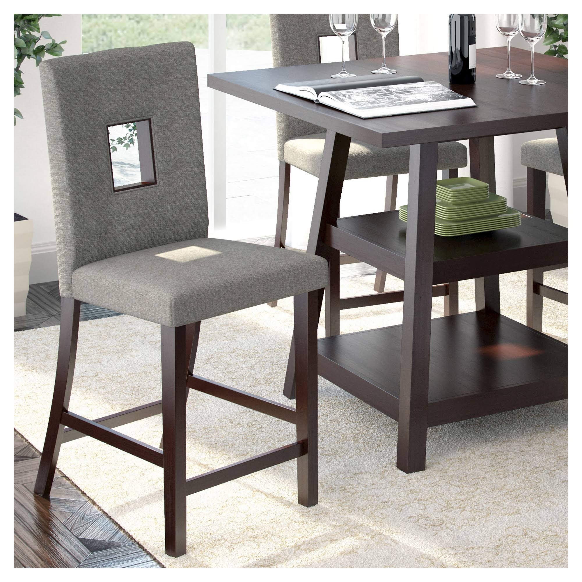 Fabric Hardwood Chair (Pack of 2) Z555217