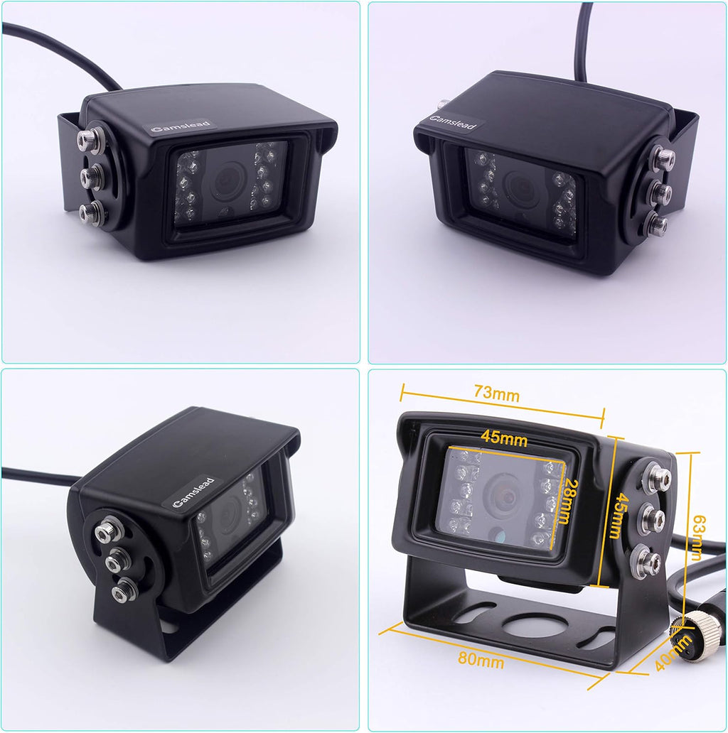 9 inch Quad Split Screen Backup Camera System B114768