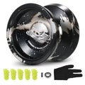 Aluminum Yo Yo with Bearing Strings and Glove Z341762