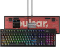 Optical Mechanical Gaming Keyboard 104 Keys Hot Swappable RGB Backlit USB L224