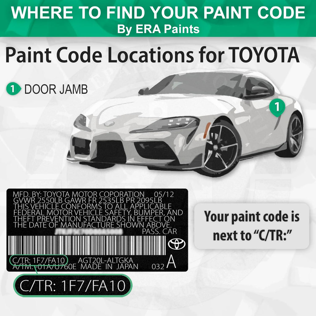 Topaz Metallic Automotive Touch Up Paint Spray Basic Kit T444170