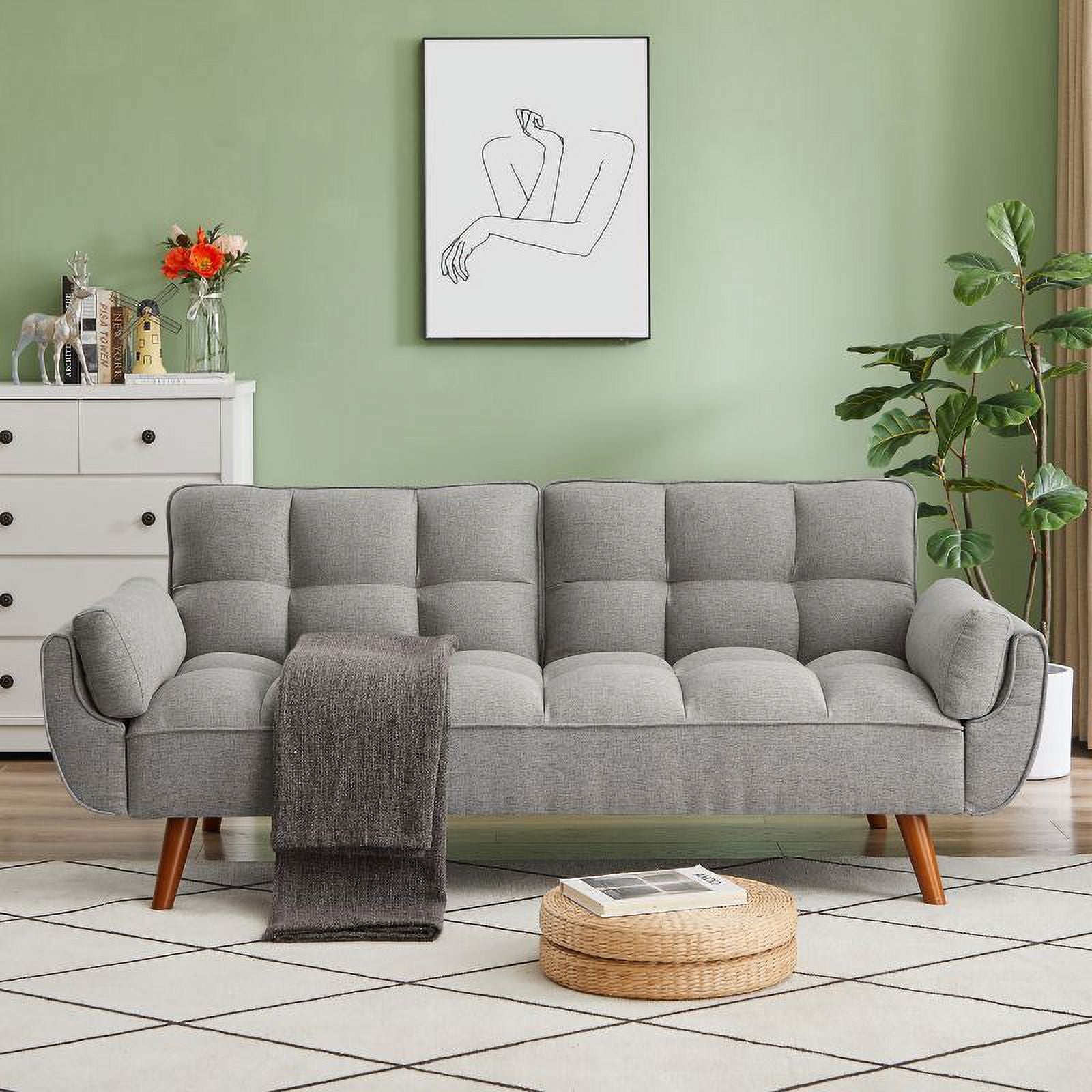 Adjustable Velvet Sofa V931652