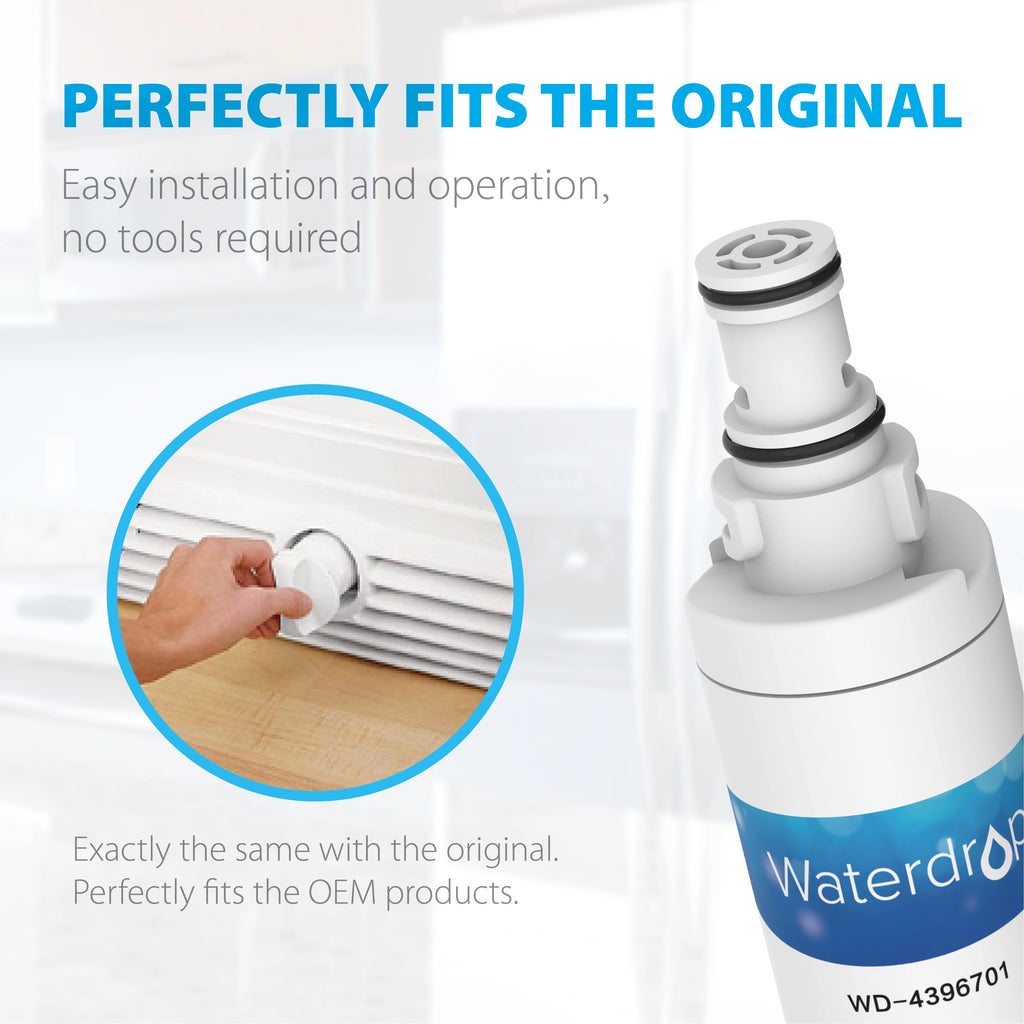 4 Pack Refrigerator Water Filter V763986