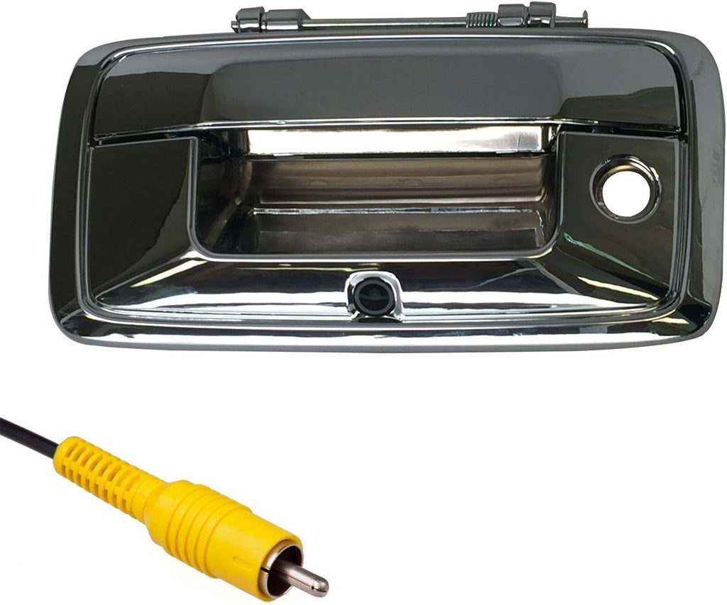 Black Tailgate Backup Reverse Handle with Camera Pack of 2 V41906