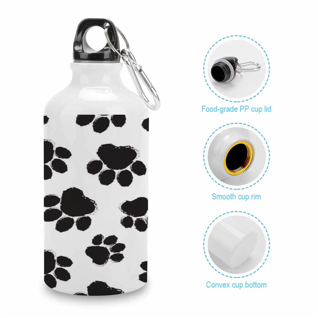 400ml Sport Aluminum Water Bottle with Twist Cap M25408