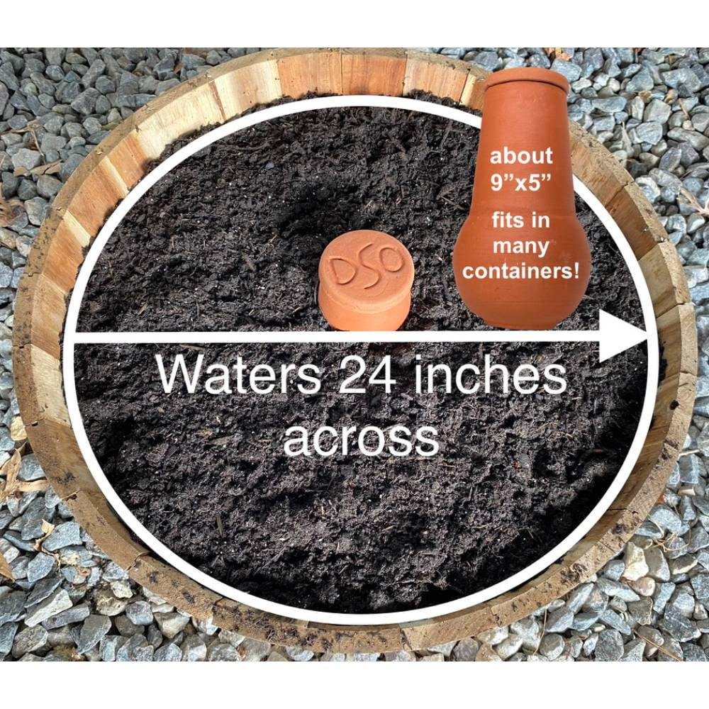 Terra Cotta Watering Pot, Medium, 1.5 Qt O15111