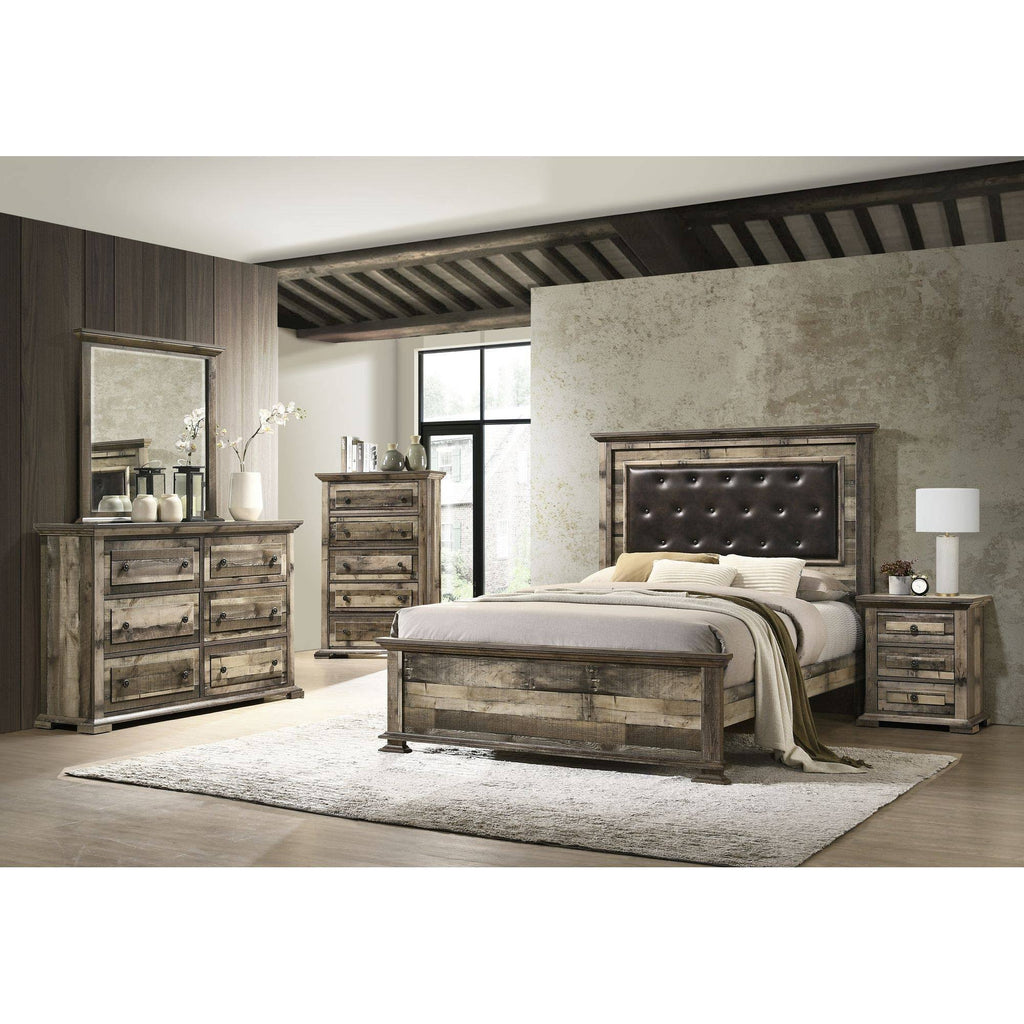 Full Panel Bed in Drift K209229