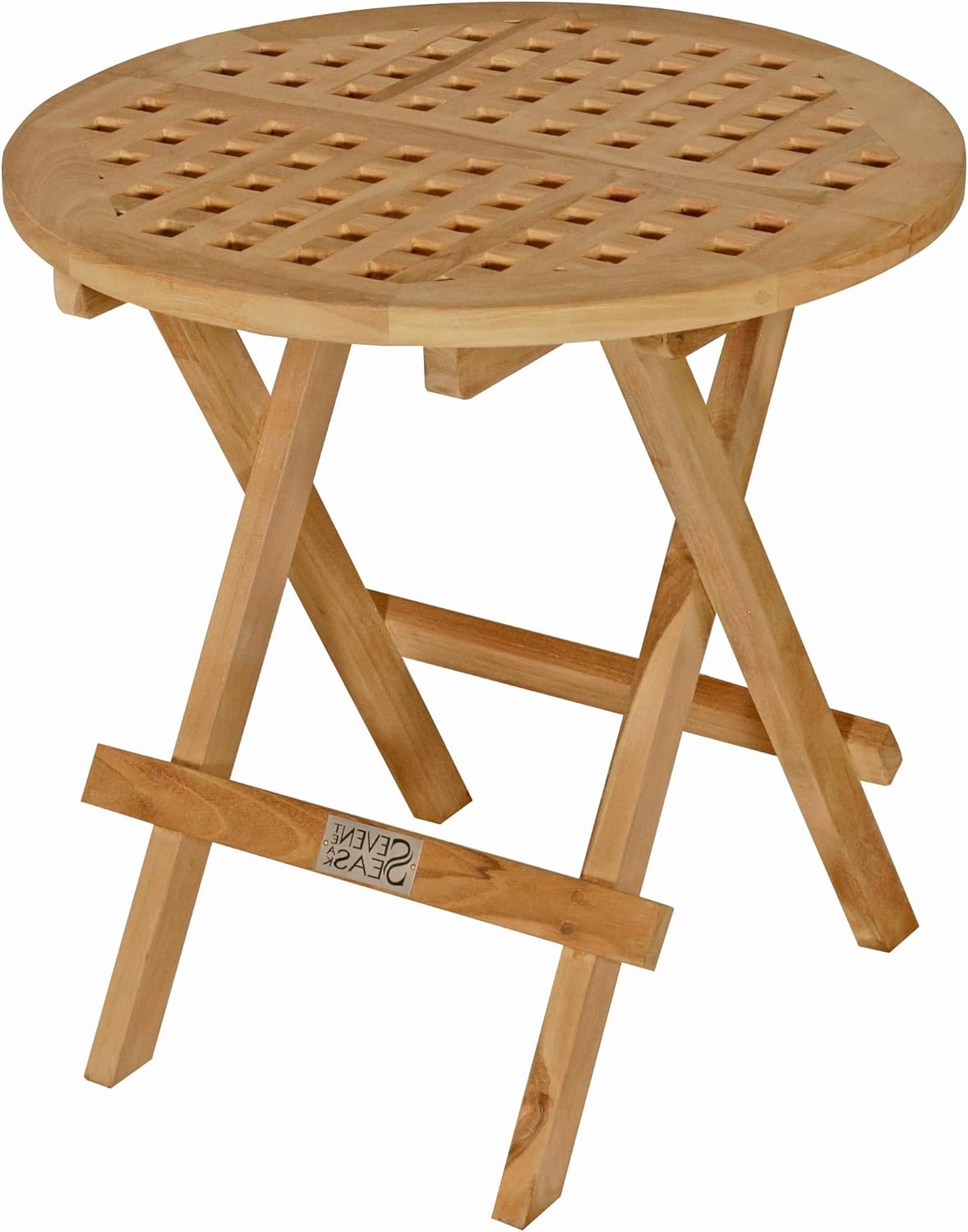 Teak Round Outdoor Folding Picnic Table A3064