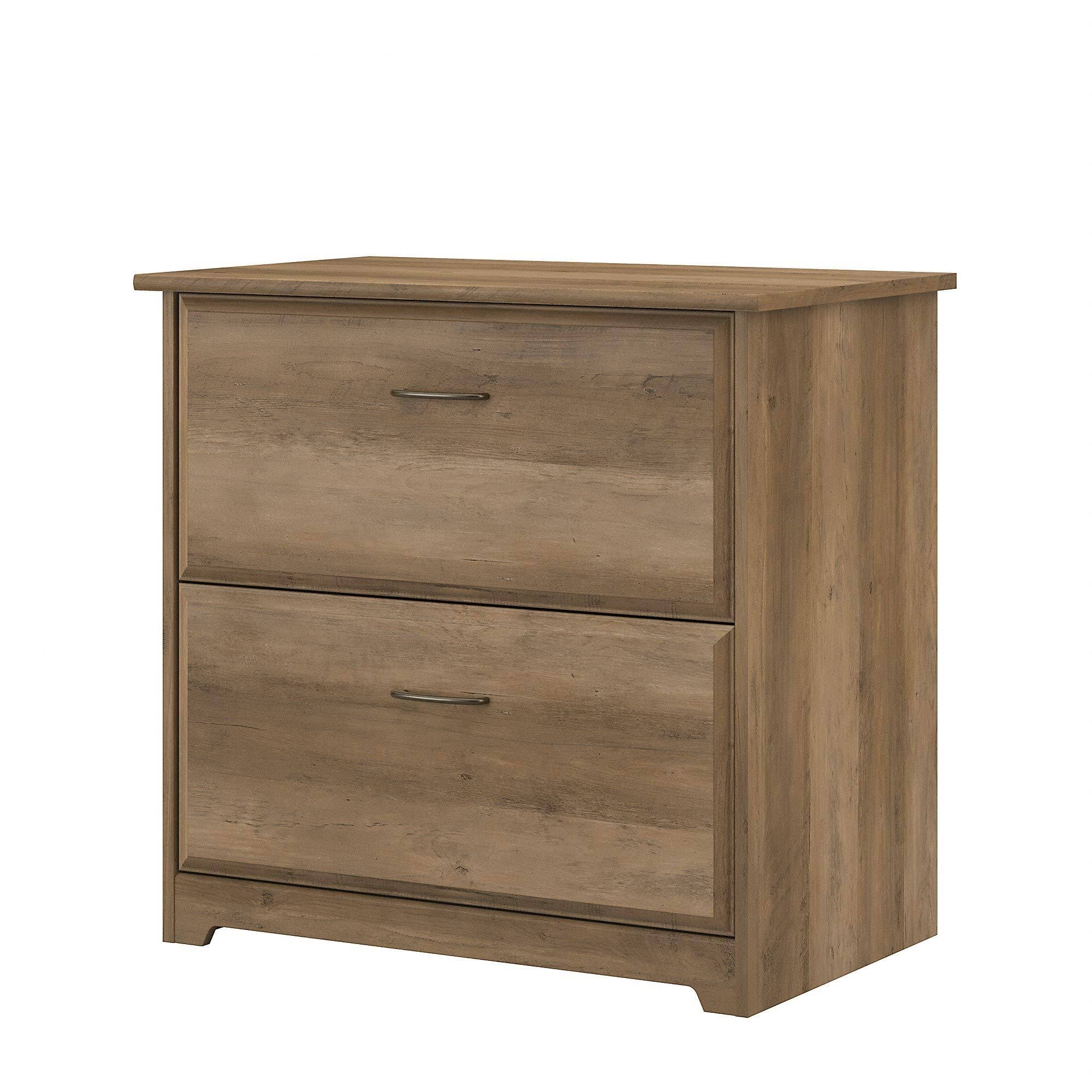2 Drawer Lateral File Cabinet in Reclaimed Pine F44202