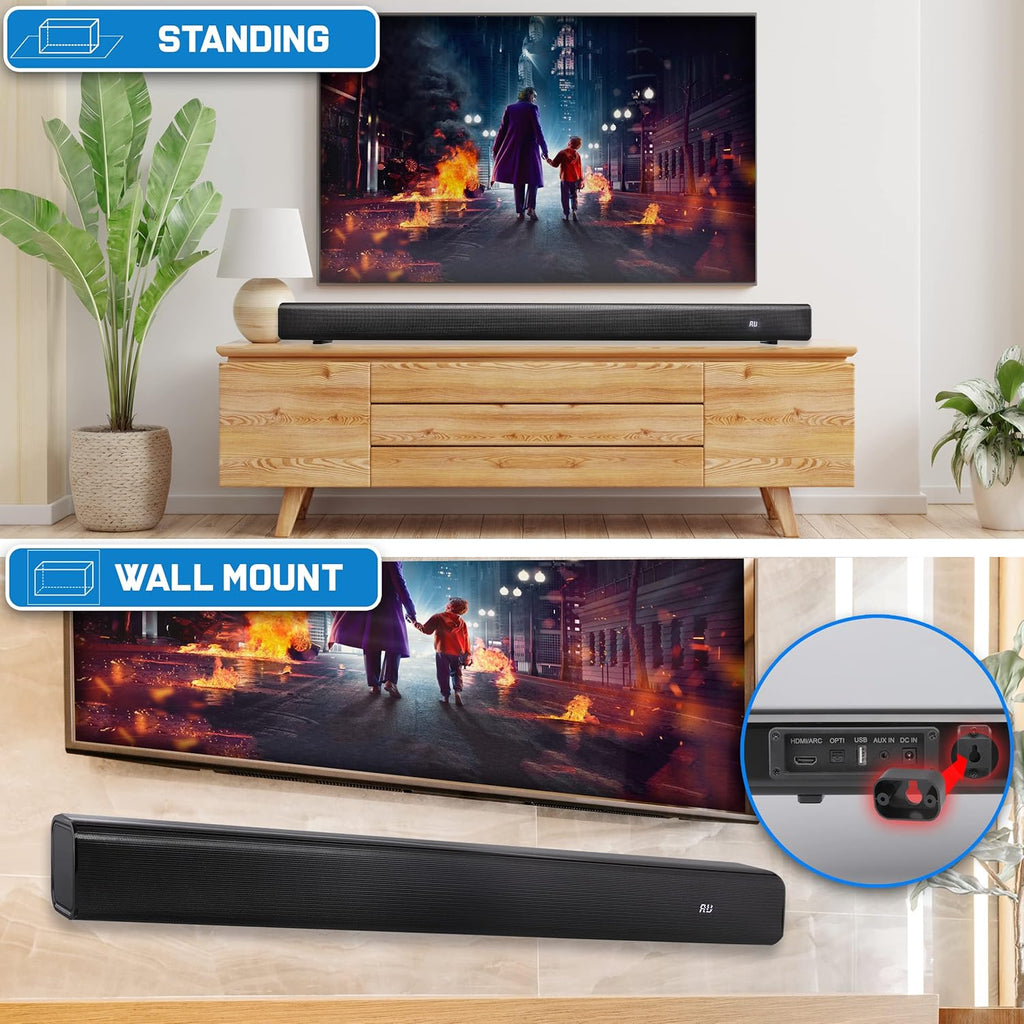 Bluetooth Soundbar with Remote Control C586