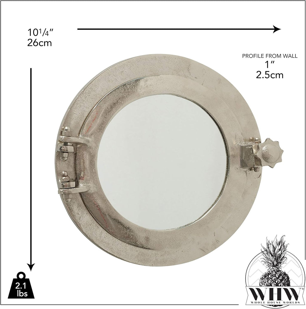 Nautical Porthole Mirror, 10.75 Inches in Diameter I80896