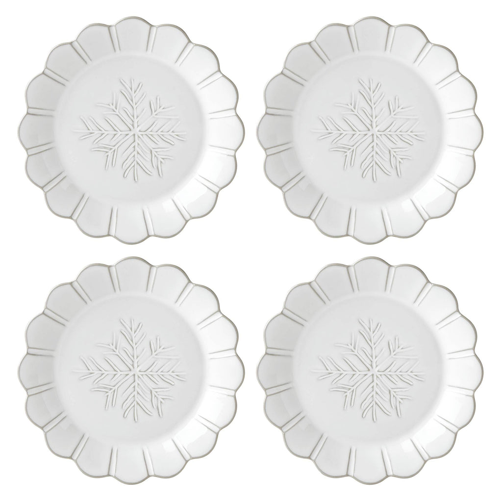 Alpine Carved 4-Piece Accent Plate Set C512