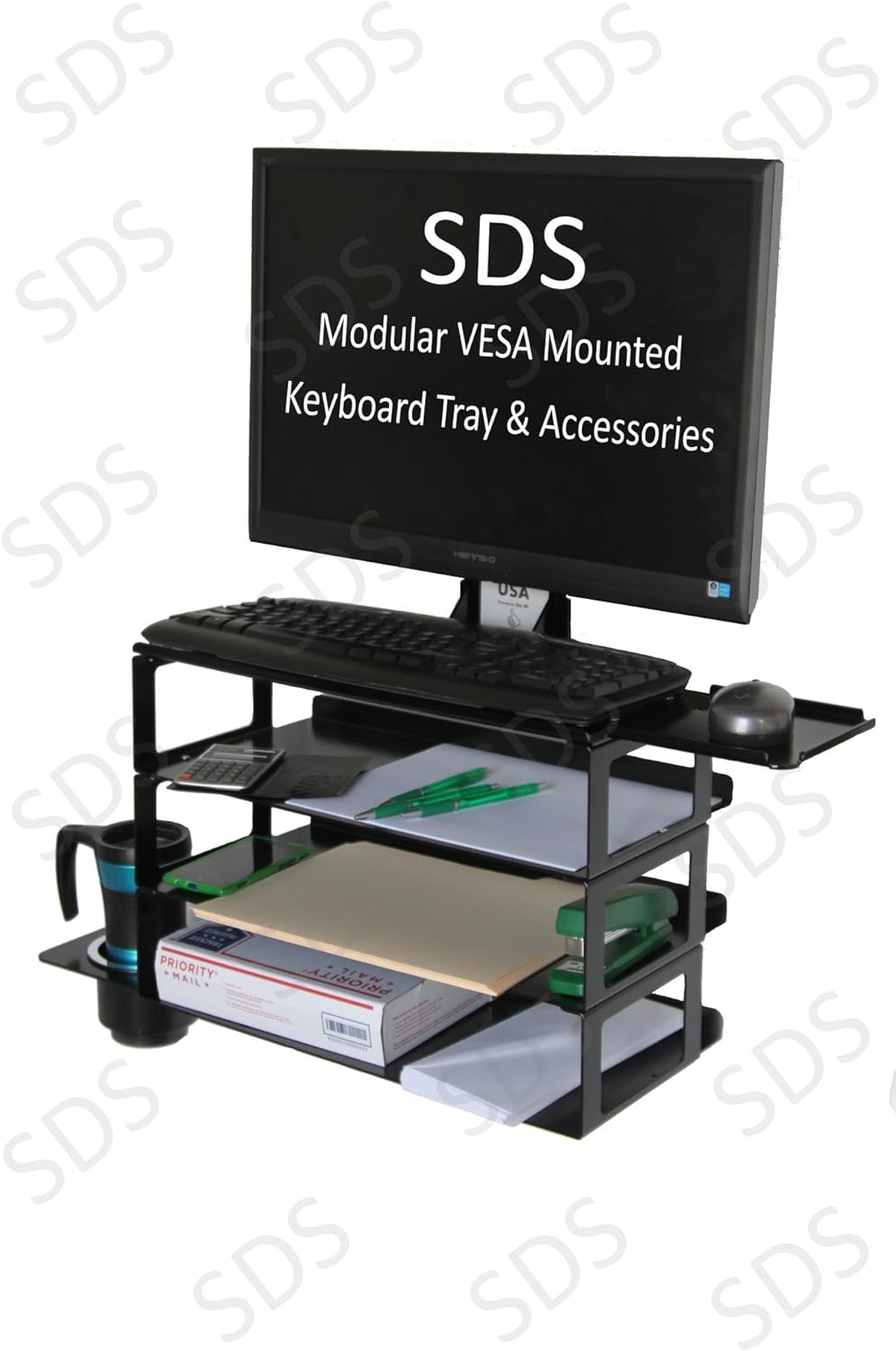 Aluminum Keyboard Mounting Bracket for VESA Monitors N8557
