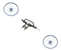 Black Trike Conversion Kit for 20 inch Bicycle with Two 20 inch Steel Wheel 36 Spoke A267